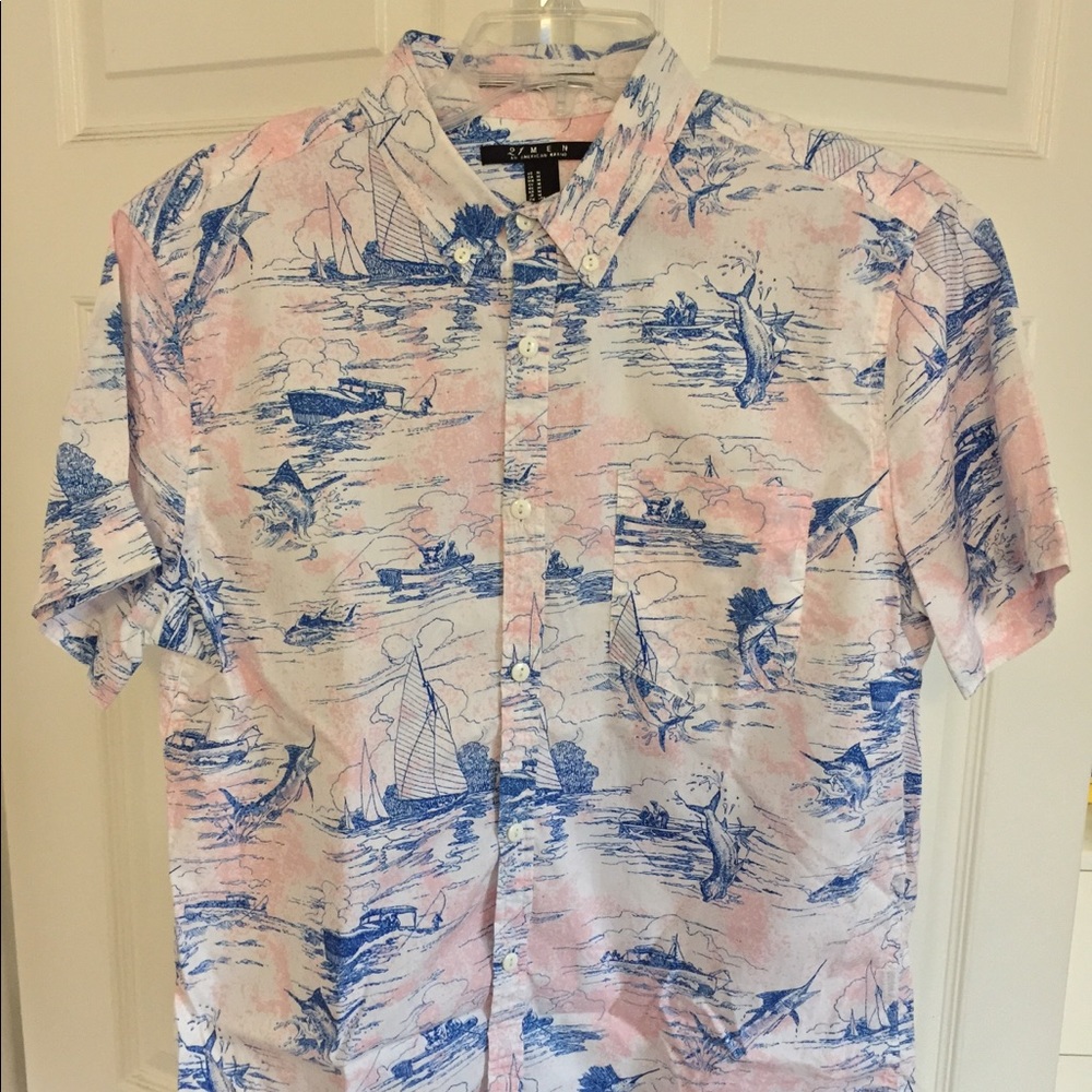 Forever 21 Men’s Short Sleeve Shirt